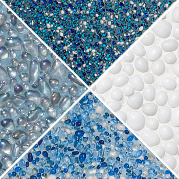Jewel Scapes glass bead pool finish for pool remodeling