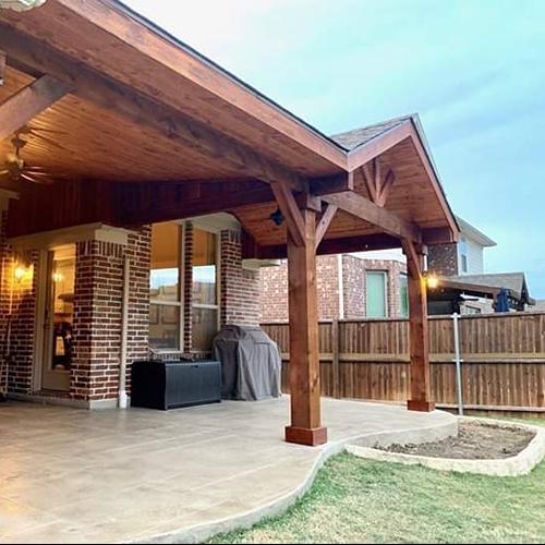 Outdoor living space built by Southern Pool + Outdoors in North Texas