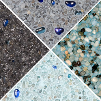 Stone Scapes pebble pool finish for pool resurfacing in North Texas