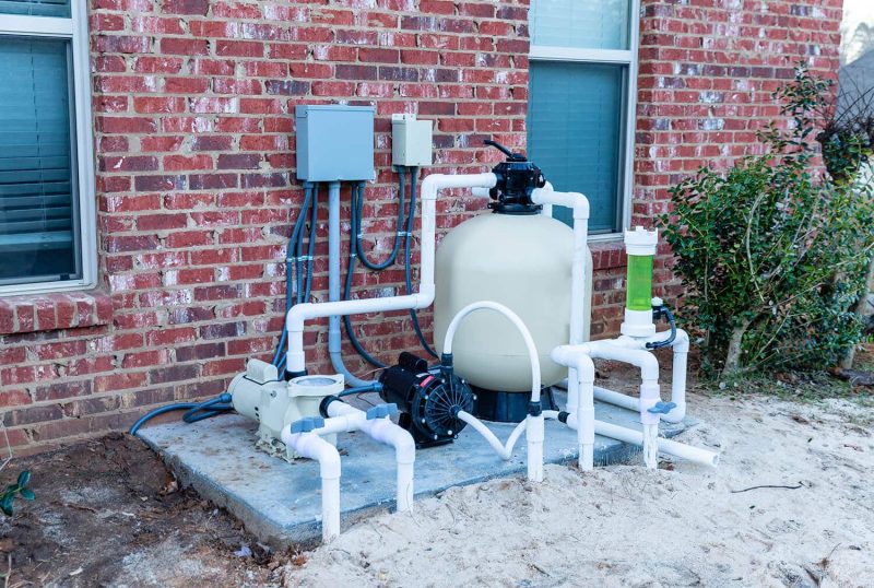 Residential Pool Filter Installation near North Texas
