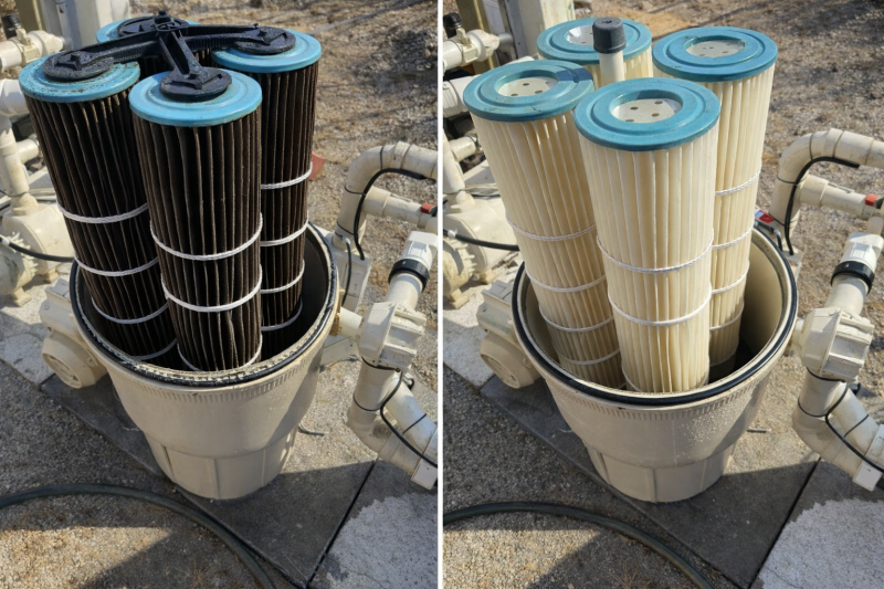 Pool Filter Cleaning in North Texas